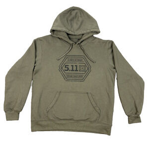 5.11 Graphic Hoodie Men's Size Medium Pullover Sweatshirt Always Be Ready 511